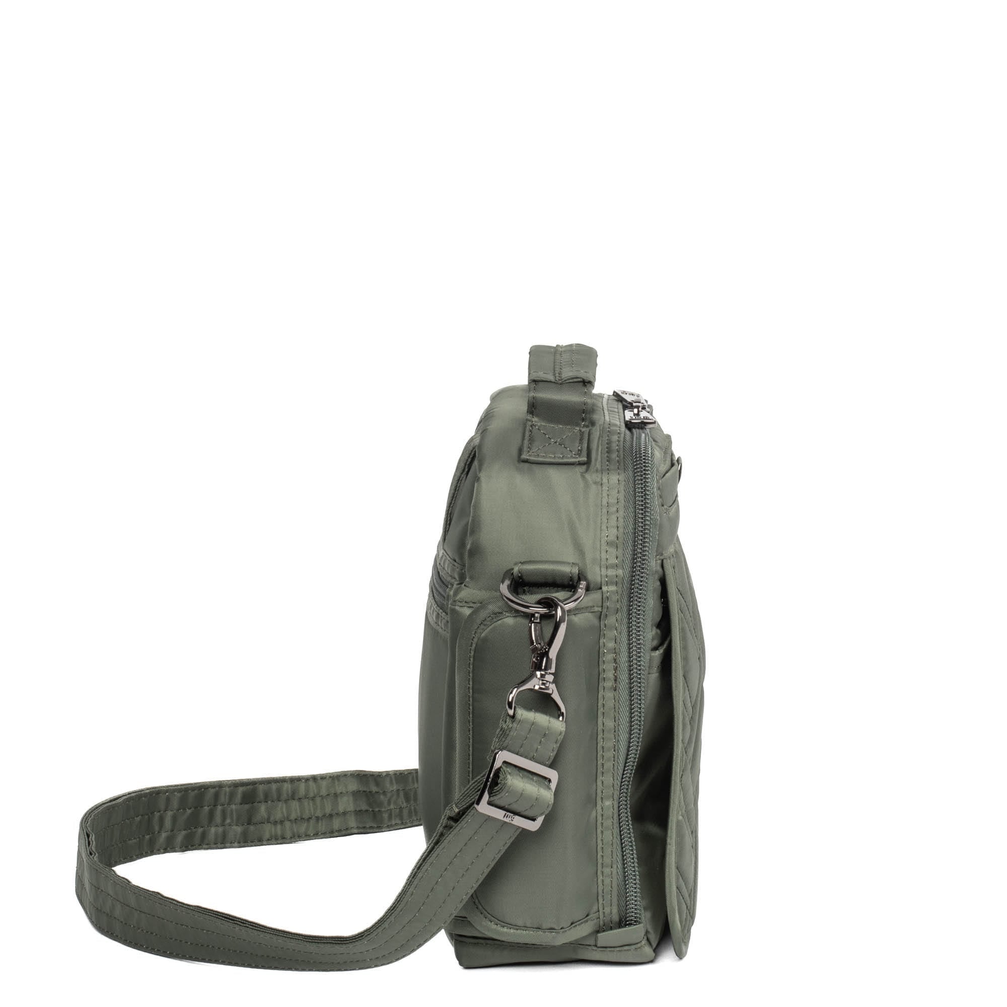Flapper SE Convertible Crossbody Bag - OLIVE - FlapperSE_Olive_03